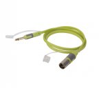 Кабель микрофонный TS 6.35мм-XLR3pm, плоский, 5м, Soundking BXJ044-5M