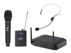 Беспроводная микрофонная система Soundsation WF-U216HP, ручной и головной микрофон