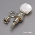 Колки для банджо Gotoh SPBJ-4PWNX, никель