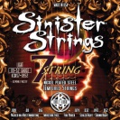 Струны для электрогитары KERLY KQXS7-0952 SINISTER 7 STRINGS - NICKEL PLATED STEEL
