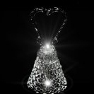 Колокольчик хрустальный «Сердце», малый, Гусь Хрустальный GH-L024