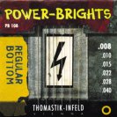 THOMASTIK Power Brights PB108T струны для электрогитары 8-40