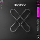 Комплект струн для бас-гитары D'Addario XTB45100 XT, никелированные, 45-100, с покрытием