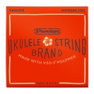 DUNLOP DUQ301 Ukulele Soprano Pro струны для укулеле 22-32-34-24, прозрачный нейлон