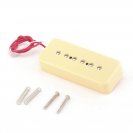 Звукосниматель магнитный сингл Musiclily MX1255, для LP SG, нековый, кремовый