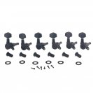 Колки для гитары, 6л, локовые, черные, Musiclily MX1368BK-6