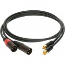 Кабель акустический RCA-XLRm Klotz AL-RM0150, 1,5м, 2шт