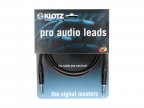 Klotz B4PP1K0300 Коммутационный кабель Jack 6.35мм, 3м, балансный