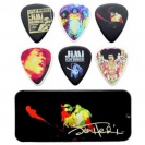 DUNLOP JH-PT04H Jimi Hendrix набор медиаторов, металлическая коробка (12шт.)