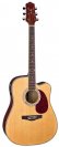 Электроакустическая гитара Naranda DG220CEN, с вырезом