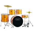 Барабанная установка (2 коробки) TJW JW225-E2-MYL, золотистая