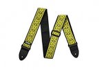 DUNLOP D67-02YE Jacquard Strap Fillmore Yellow ремень гитарный, жаккардовый, особо прочный