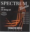 THOMASTIK Spectrum SB211T струны для 12-струнной гитары 11-52, бронза