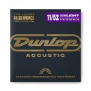 Струны для акустической гитары Dunlop DAB1152, бронза 80/20, Medium Light, 11-52