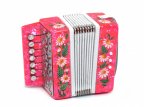 Гармонь сувенирная «Кроха», 7х3-I GN-25-PINK