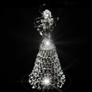 Колокольчик хрустальный «Ангел с крестом», малый, Гусь Хрустальный GH-L001