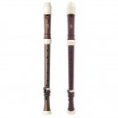 Блокфлейта тенор Angel AWR-TW(B) Wood Grain, барочная система, коричневая, 3 части