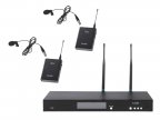 Беспроводная микрофонная система LAudio RWS-2BLV, 2 петличных микрофона