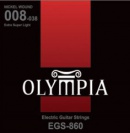 Струны для электрогитары OLYMPIA EGS 860 08-38 Nickel Wound