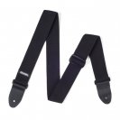 Гитарный ремень DUNLOP RIBBED COTTON STRAP D27-01BK Black