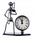 GEWA Sculpture Clock Trombone часы сувенирные тромбонист