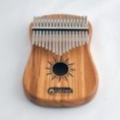 Калимба резонаторная, 17 язычков, дуб, Мозеръ KMT-3 Требл Guitar