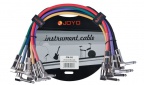 Набор инструментальных кабелей JOYO CM-05 Cables 0,3 метра