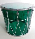 Барабан кавказский 14", акрил цвет "Бирюза" 34х36см, с веревкой, Мастерская Бехтеревых BKA-14Bzv