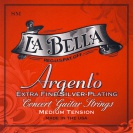 Струны для классической гитары LA BELLA ARGENTO SM (ASPM) Medium