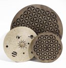 Шум ручья "Цветок жизни" 25см, тёмный, Shamanic SS-F-25-D