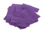 Конфетти из специализированной бумаги (тишью) 17х55мм, фиолетовый, упаковка 1 кг, LFocus FTPCPUR