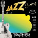 Струны для акустической гитары Thomastik JS112 Jazz Swing, Medium Light, сталь/никель, 12-50