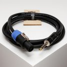 Кабель для гитарного усилителя, 2х2,5мм, Speakon-Powerjack, 5м, SHNOOR SC225-SPPJ-5m