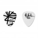 DUNLOP EVHP03 Eddie Van Halen WBS (White With Black Stripes) Набор медиаторов 6шт, толщина 0.60мм