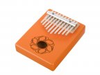 Калимба, резонаторная, Мозеръ KMKr-1-OR Piastra 10 язычков, прямоугольная, оранжевая