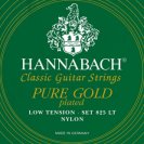 Hannabach 825LT Green PURE GOLD струны для классической гитары нейлон/позолоченные