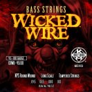 Струны для бас-гитары KERLY KXWB - 45100 - 4 string WICKED WIRE BASS - NPS ROUND WOUND