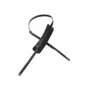 Ремень для гитары Levy's M25-BLK Country/Western Series, кожаный, черный