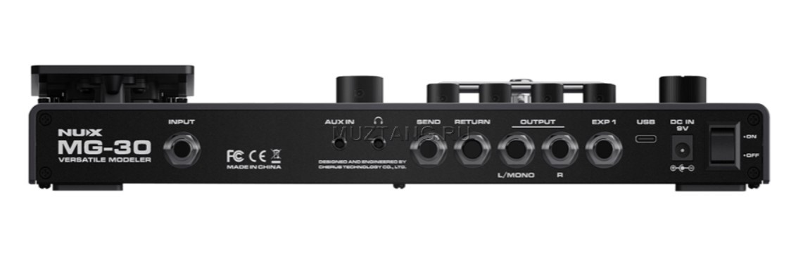 Процессор эффектов Nux MG-30 купить в Санкт-Петербурге - гитарные ...