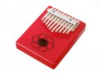 Калимба, резонаторная, 10 язычков, Мозеръ KMKr-1-R Piastra прямоугольная, красная