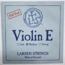 LARSEN Original струна E (Ми) для скрипки 4/4, среднее натяжение, углеродистая сталь, шарик