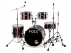 Барабанная установка Foix DF-21L07, красная