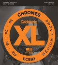 D'Addario ECB82 Chromes струны для бас-гитары, Medium, 50-105, Long Scale