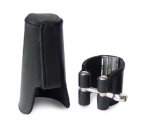 Кожаная лигатура и кожаный колпачок для саксофона альт Vandoren LC27L Leather