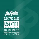 Струны для бас-гитары La Bella DT54 Drop Tune 054-111
