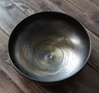 Поющая Чаша, 22см, гравировка Инь Янь, INOY IN99PGI22