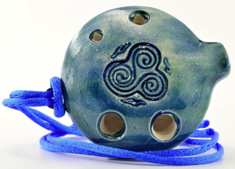 HALL CRYSTAL S004 Songstone Ocarina Celtic Triscele окарина