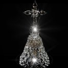 Колокольчик хрустальный «Крест», малый, Гусь Хрустальный GH-L007