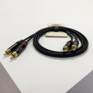 Компонентный кабель 2хRCA - 2хRCA, 15м, SHNOOR RCA2RCA-15m