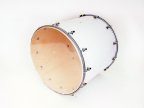 Барабан кавказский Мастерская Бехтеревых BK-14B 14", 34х35,6см, цвет: белый